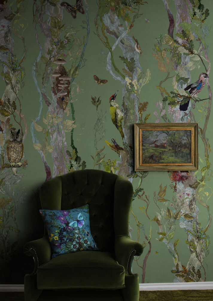 Indie Wood Mica Wallpaper / image 2