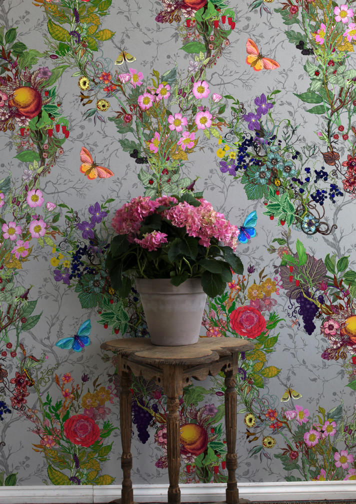 Bloomsbury Garden Mica Wallpaper / image 2