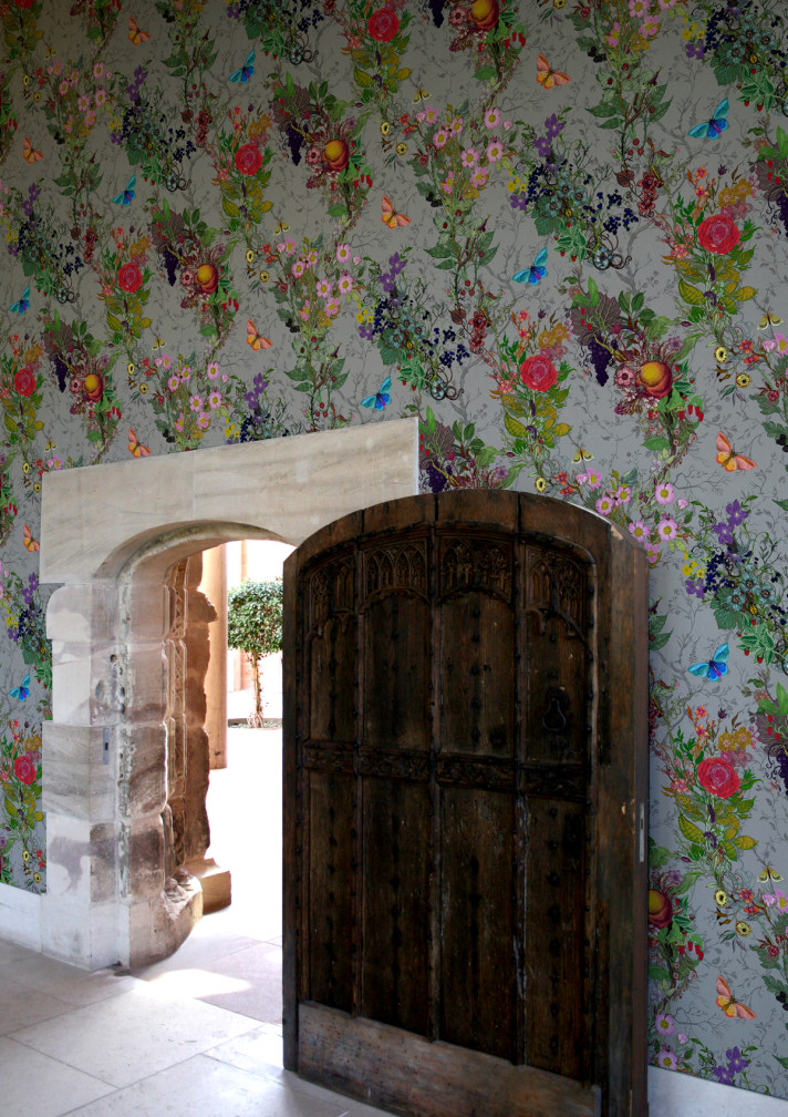 Bloomsbury Garden Mica Wallpaper / image 3