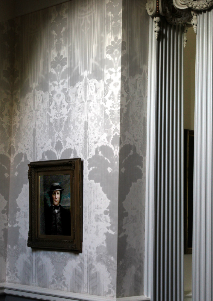 Ikat Damask Wallpaper Panel / image 3