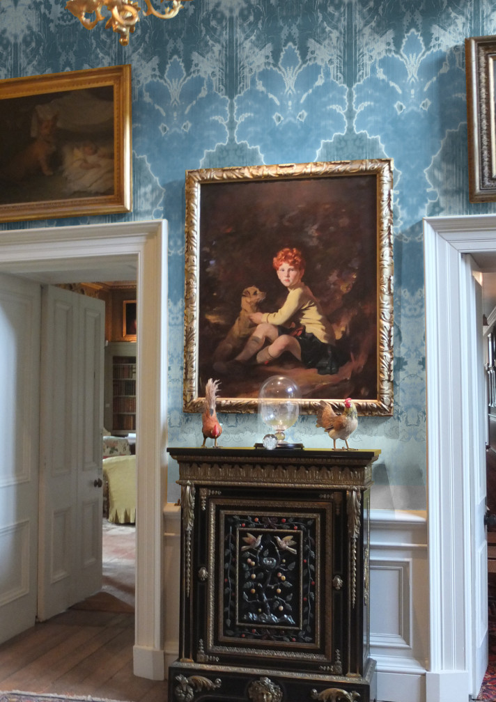 Ikat Damask Wallpaper Panels / image 2