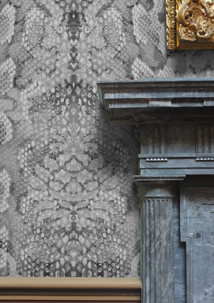 Snakeskin Damask Superwide Wallpaper Panel / image 3