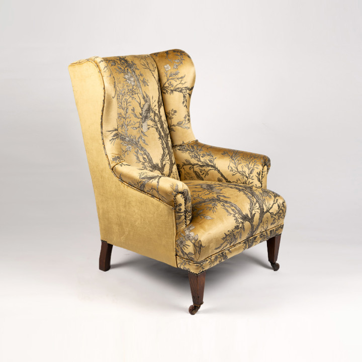 Golden Oriole Velvet Wingback / image 1