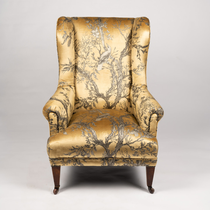 Golden Oriole Velvet Wingback / image 2