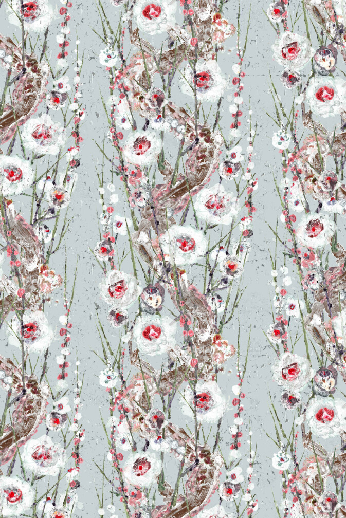 Sakura Cork Wallpaper / image 1