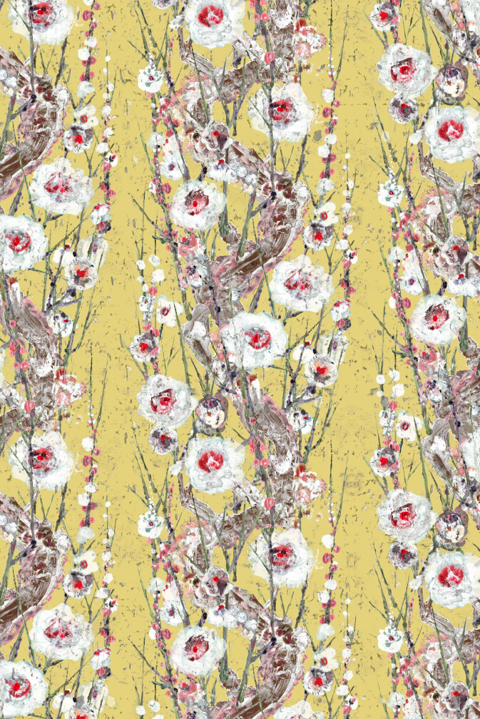 Sakura Cork Wallpaper