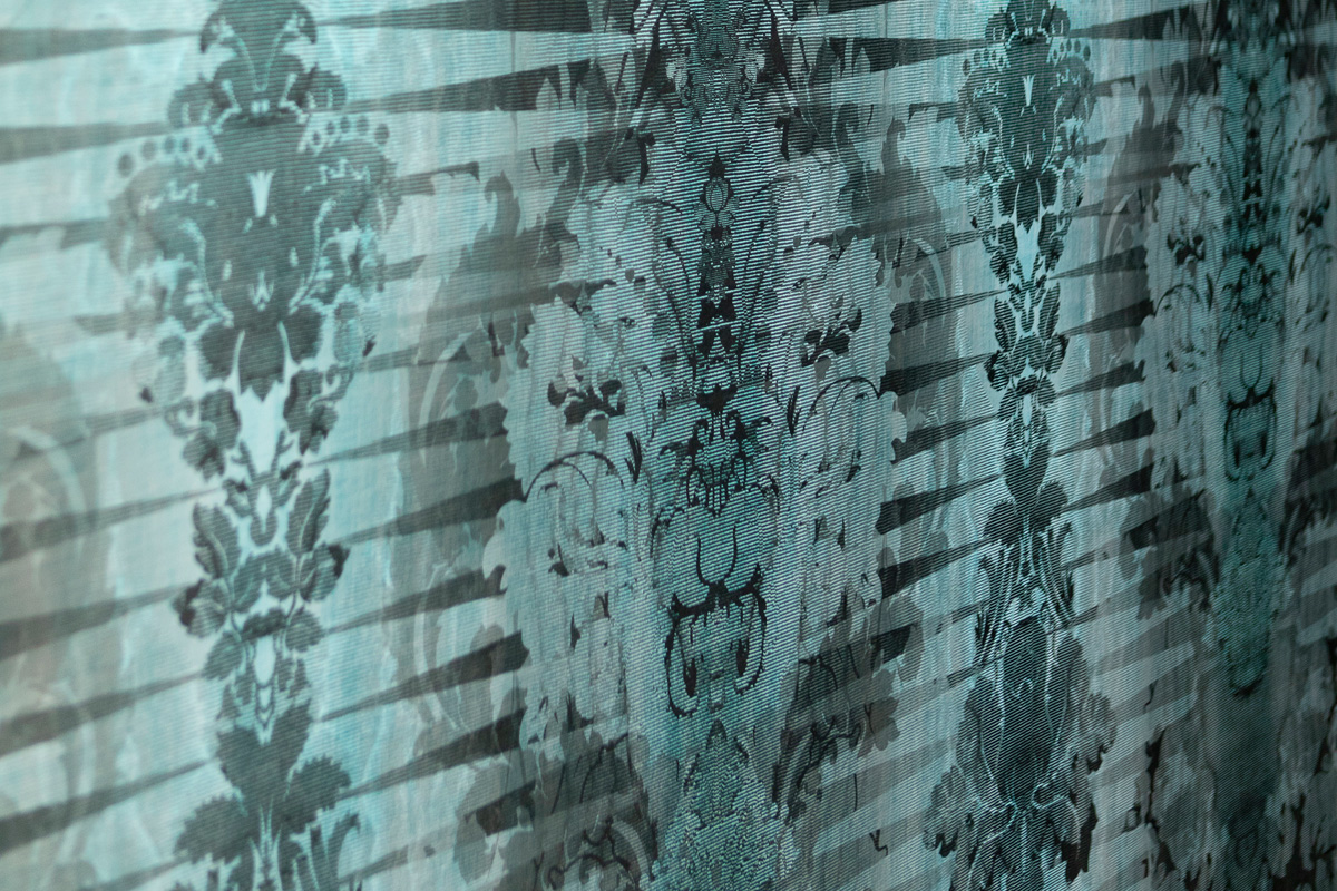 Introducing: Gerhard Gum and Moire Damask Wallpaper
