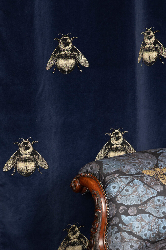 Napoleon Bee Velvet Fabric / image 3