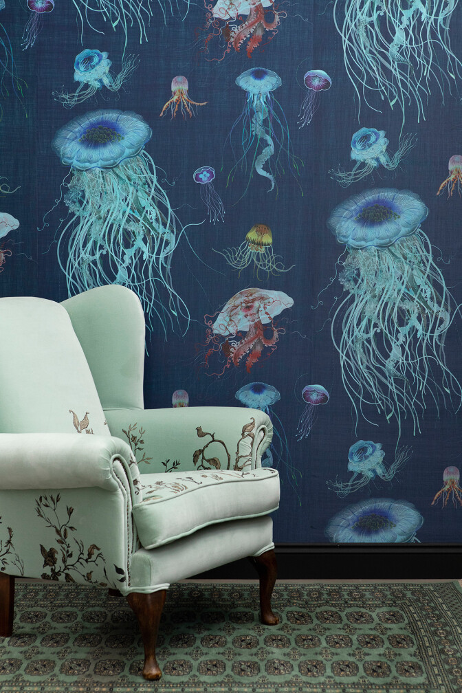 Jellyfish Foil Wallpaper / image 2