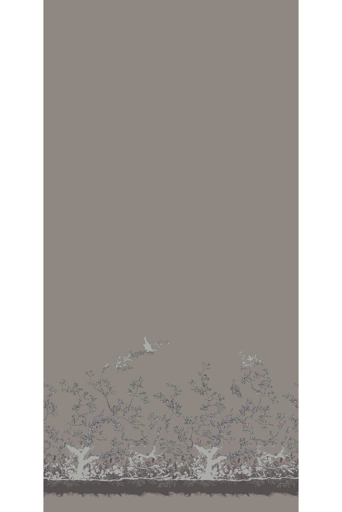 Birdbranch Velvet Panel Fabric / image 1