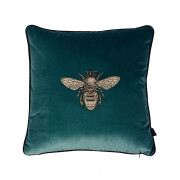 Colour Black & Pale Gold on Teal