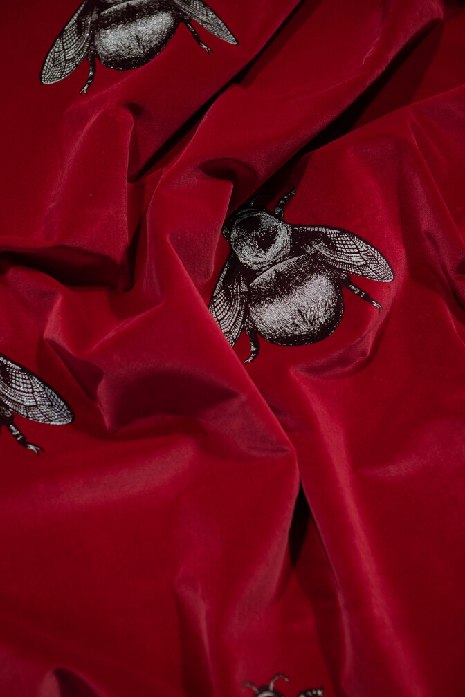 Napoleon Bee Velvet Fabric / image 3