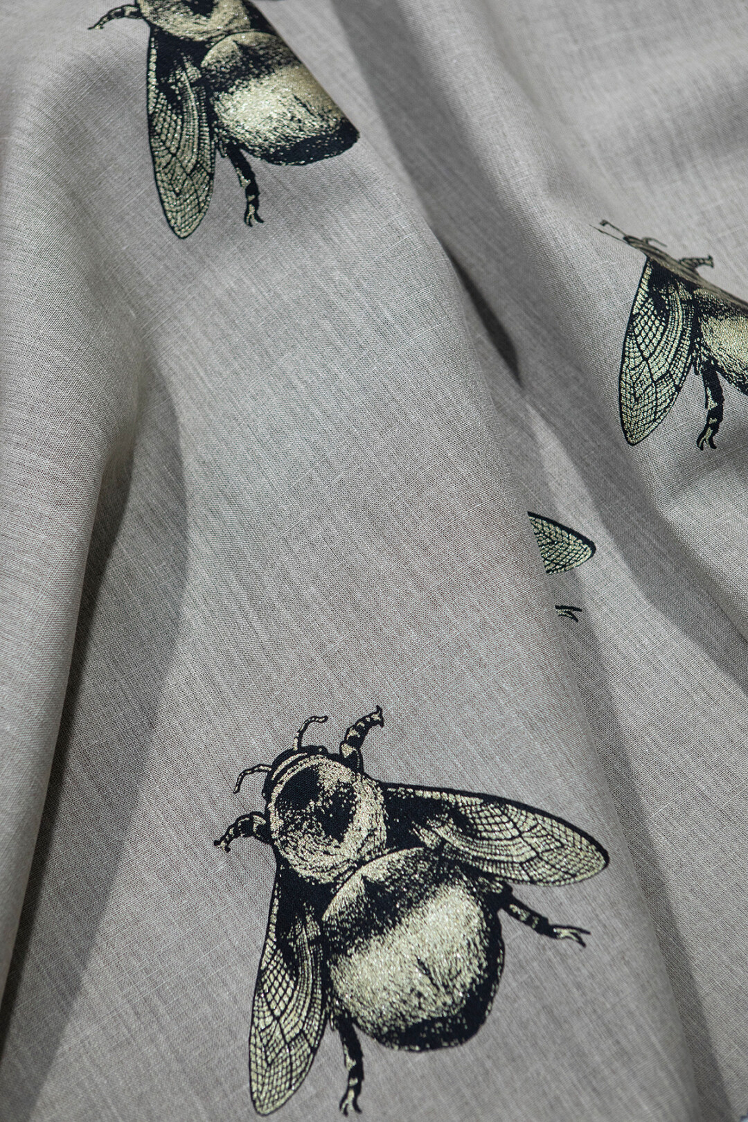 Napoleon Bee Fabric  Embroidered Bee Fabric