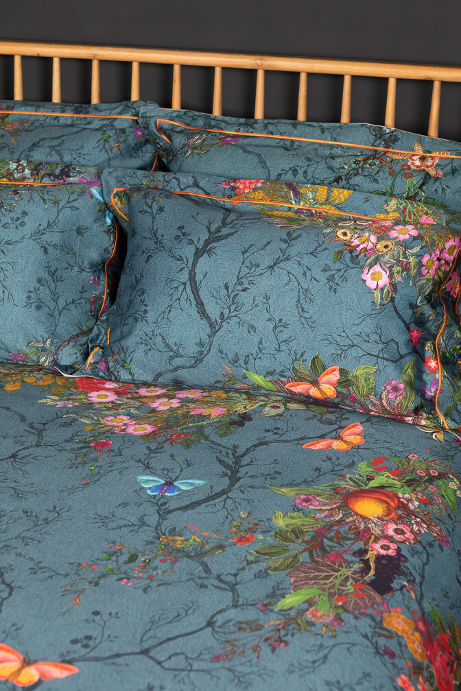 Bloomsbury Garden Teal Garden Duvet Set / image 3