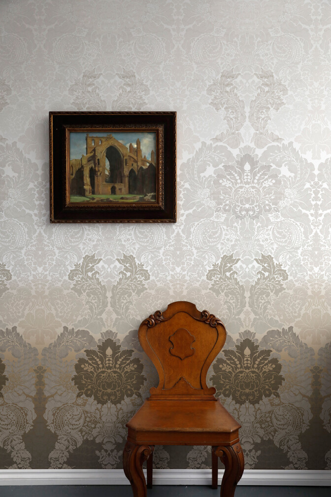 Disappearing Damask Superwide Wallpaper Panel / image 2