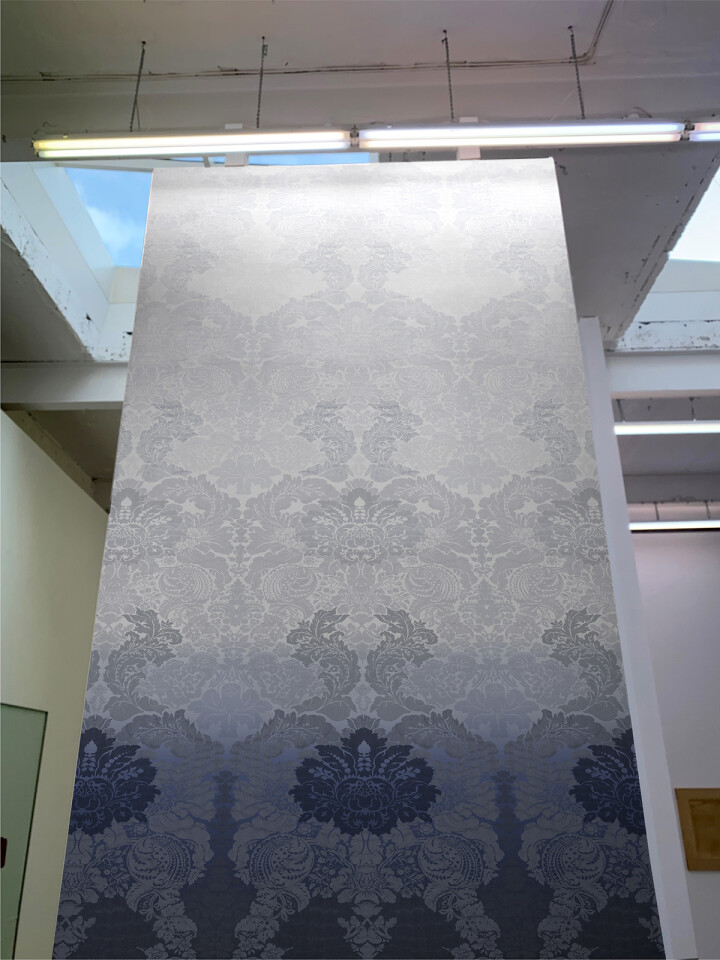 Disappearing Damask Superwide Wallpaper Panel / image 3