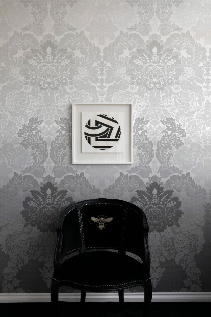 Disappearing Damask Superwide Wallpaper Panel / image 2