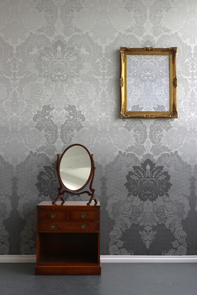 Disappearing Damask Superwide Wallpaper Panel / image 3