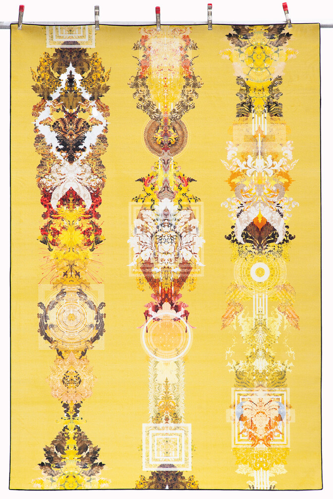 Totem Yellow Art Rug / image 4
