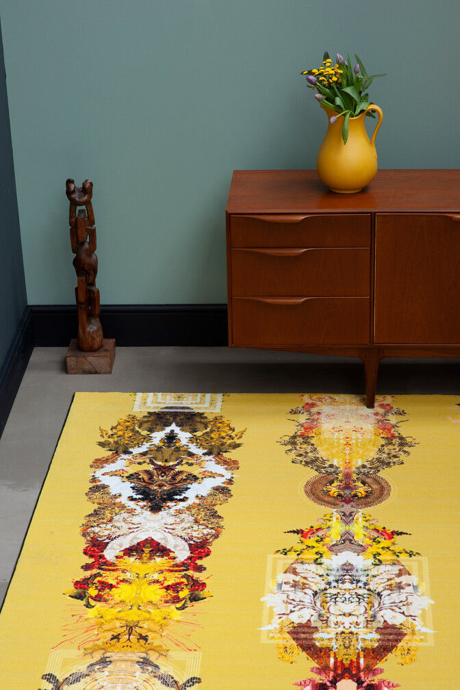 Totem Yellow Art Rug / image 3