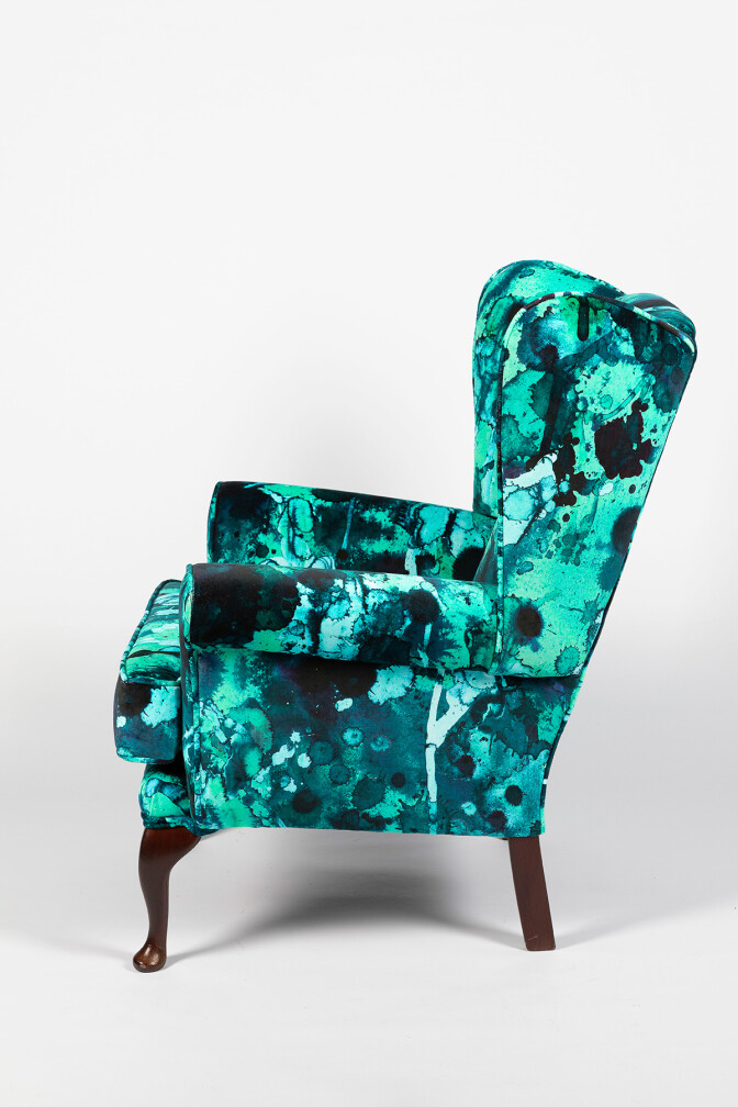 Storm Blotch Velvet Wingback / image 6