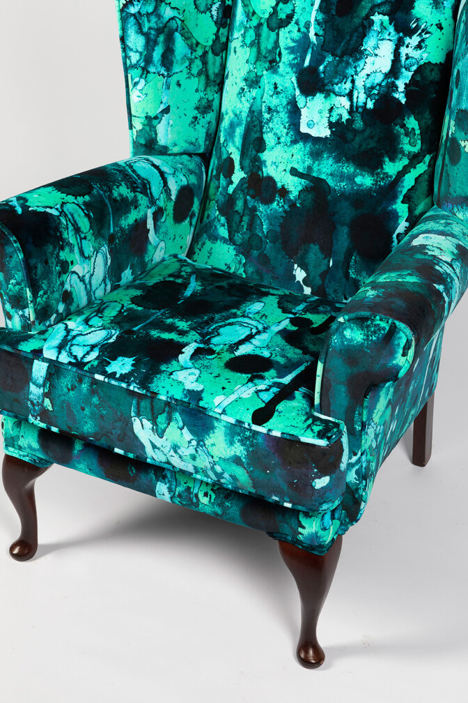 Storm Blotch Velvet Wingback / image 4