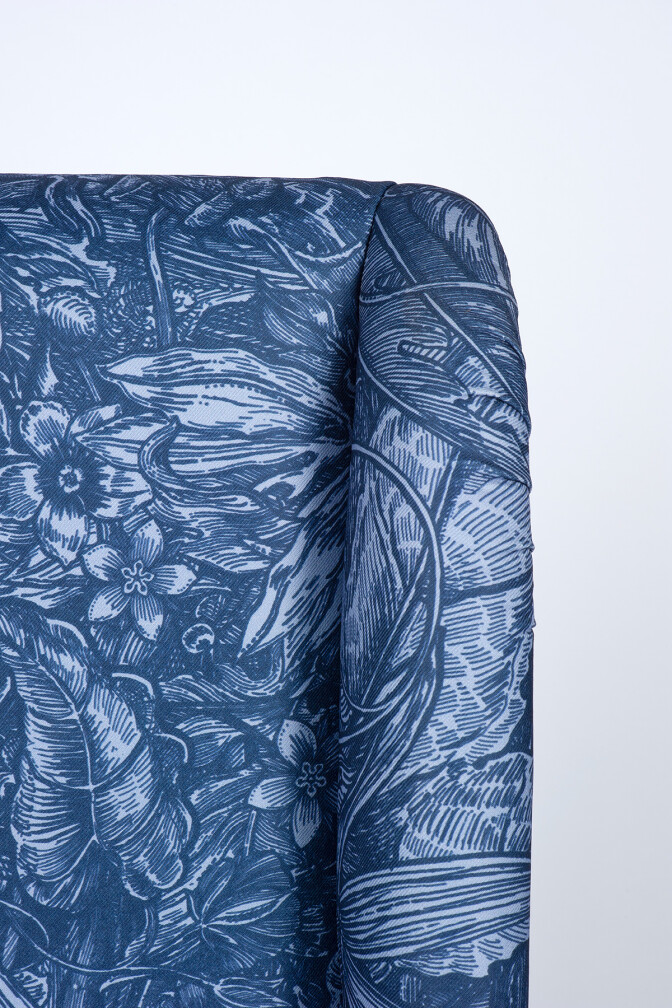 Jungle Tangle Blue Wooden Armchair / image 6
