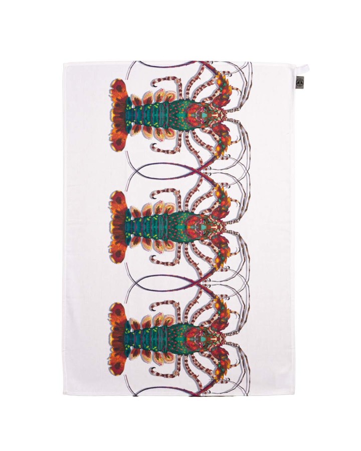 Crustacean Row Tea Towel / image 1