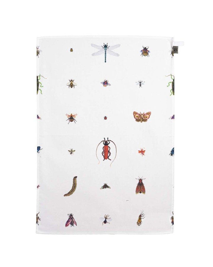 Insects Tea Towel