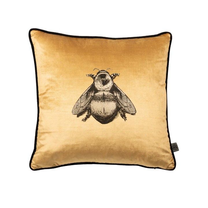 Small Napoleon Bee Velvet Cushion / image 1