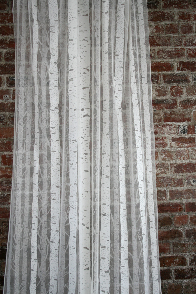 Birch Wood Lace Fabric / image 2