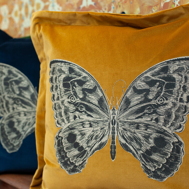 Butterfly Velvet Cushion / image 4