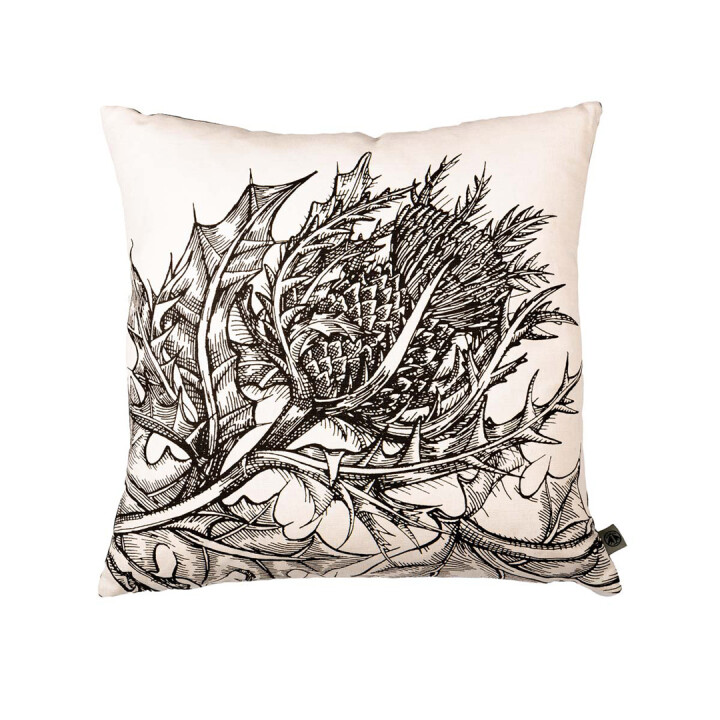 Thistle Linen Cushion / image 1