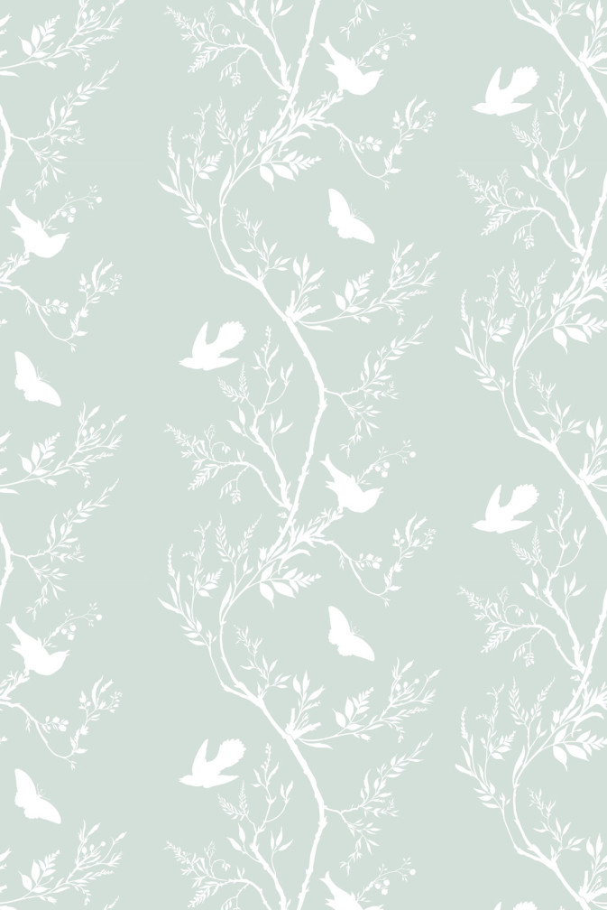 Birdbranch Stripe Wallpaper / image 1