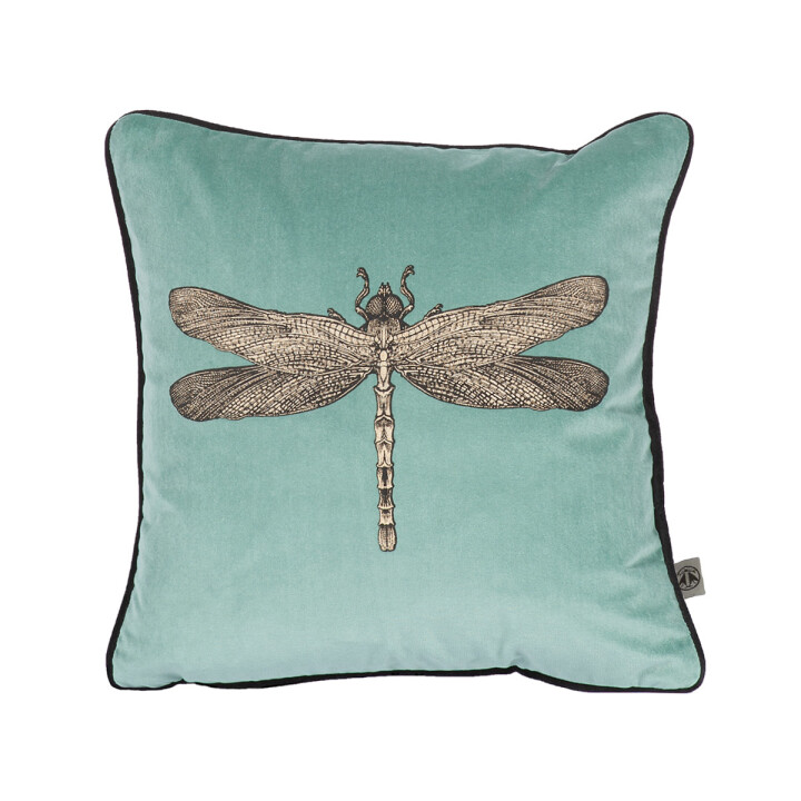 Dragonfly Velvet Cushion / image 1