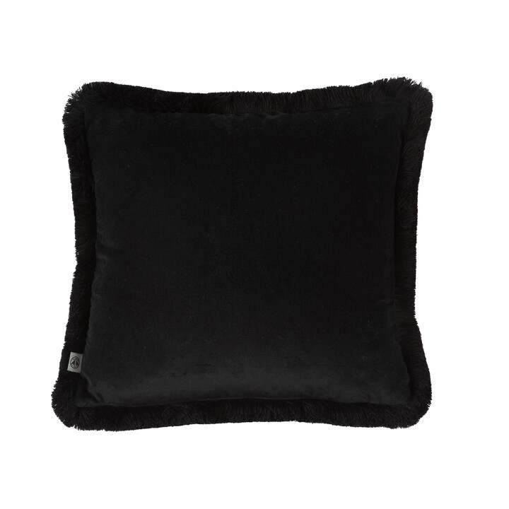 Berkeley Blooms Square Fringed Velvet Cushion / image 2