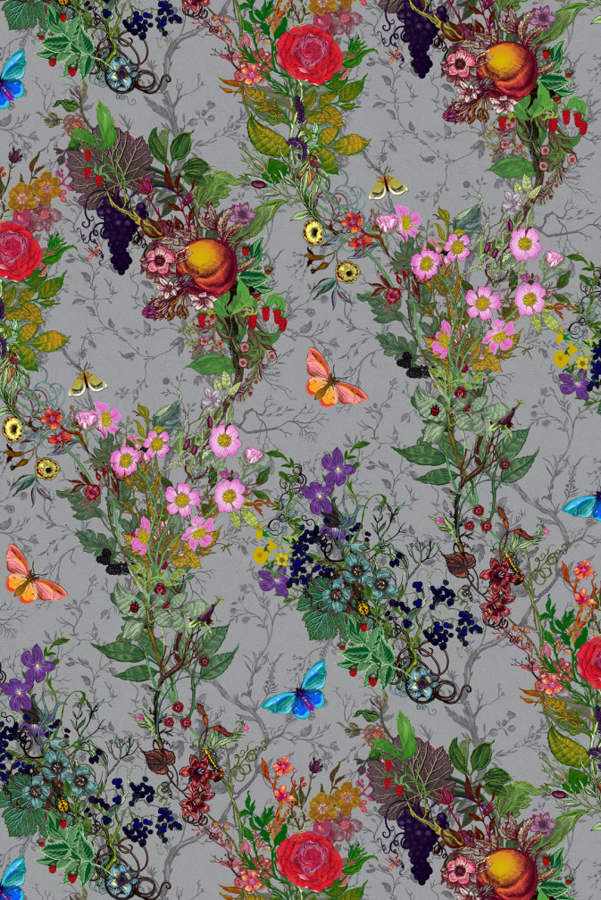 Bloomsbury Garden Mica Wallpaper / image 1
