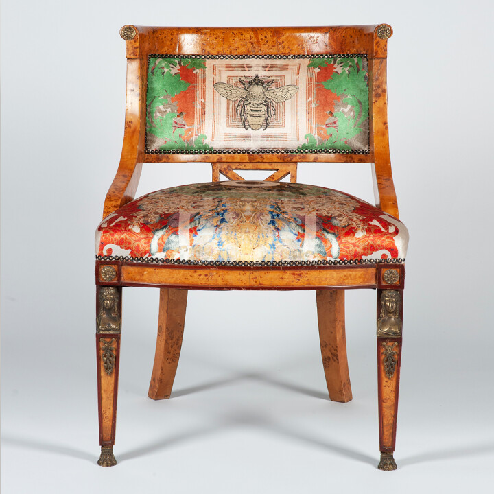 Totem Damask Groove Box Ornate Chair / image 4