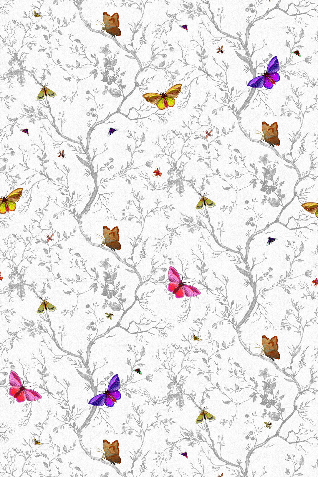 Butterflies Wallpaper Timorous Beasties Butterflies Wallpaper Timorous Beasties