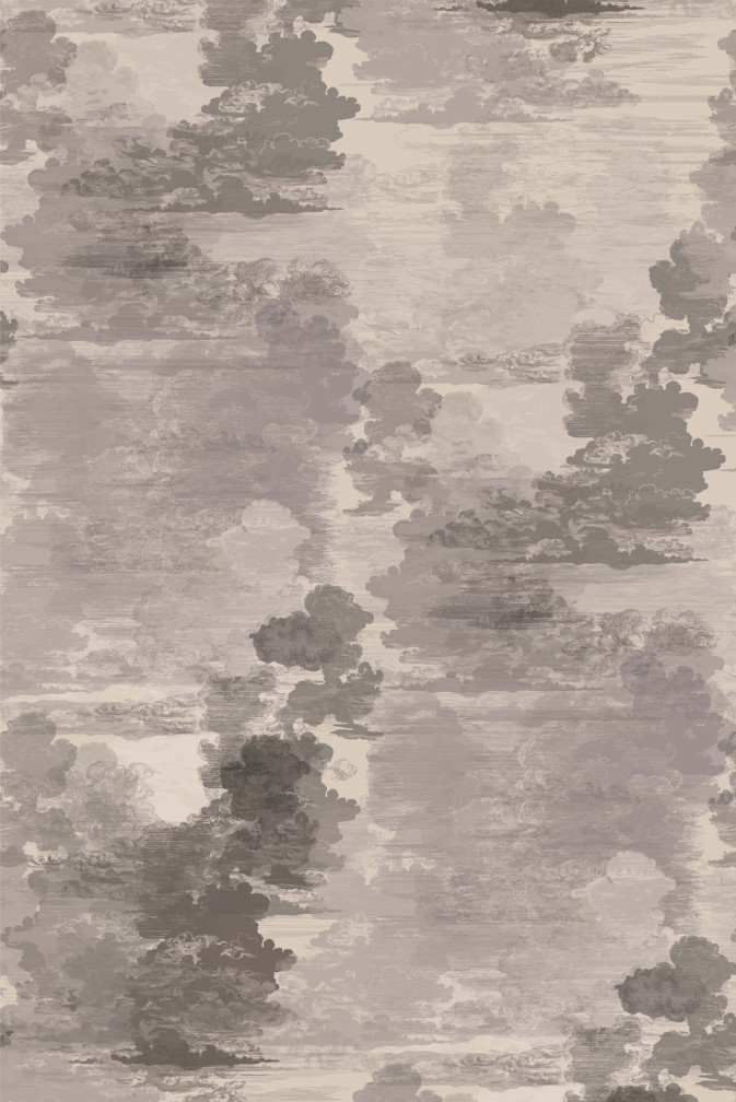 Cloud Toile Fabric / image 1