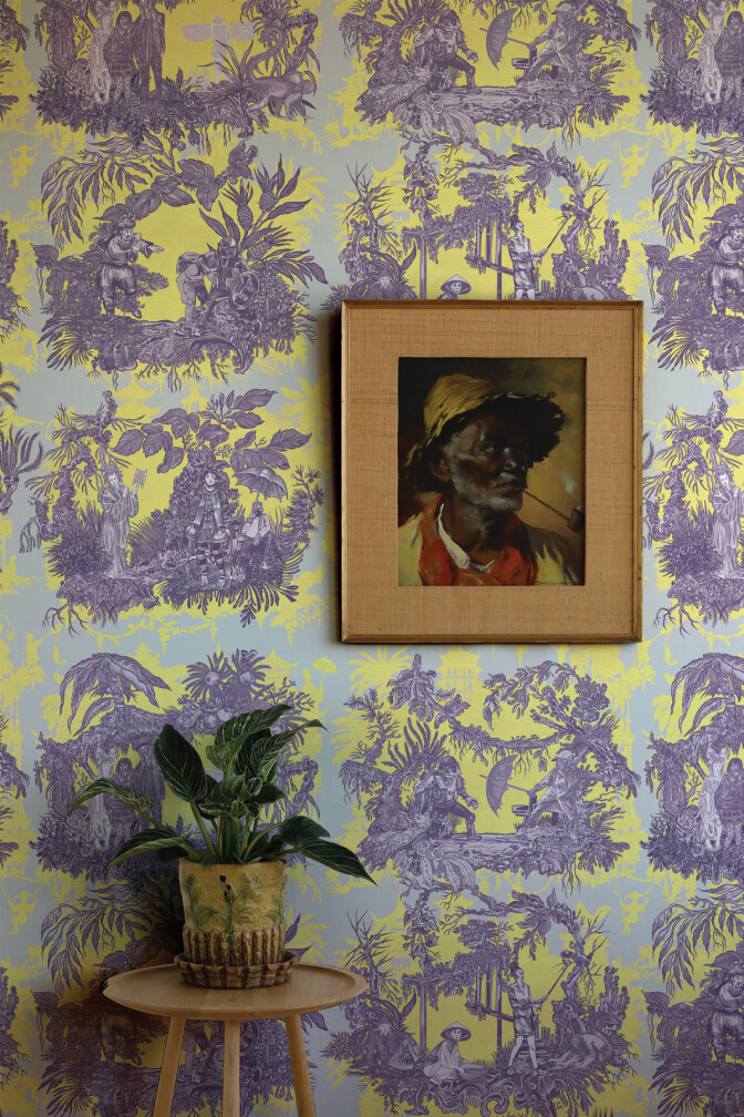 Chinoiserie Toile Wallpaper / image 2