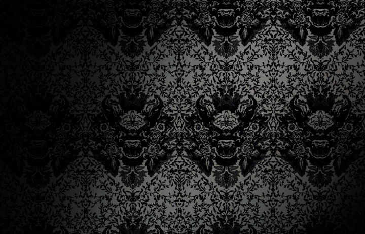 Devil Damask Flock Wallpaper / image 2