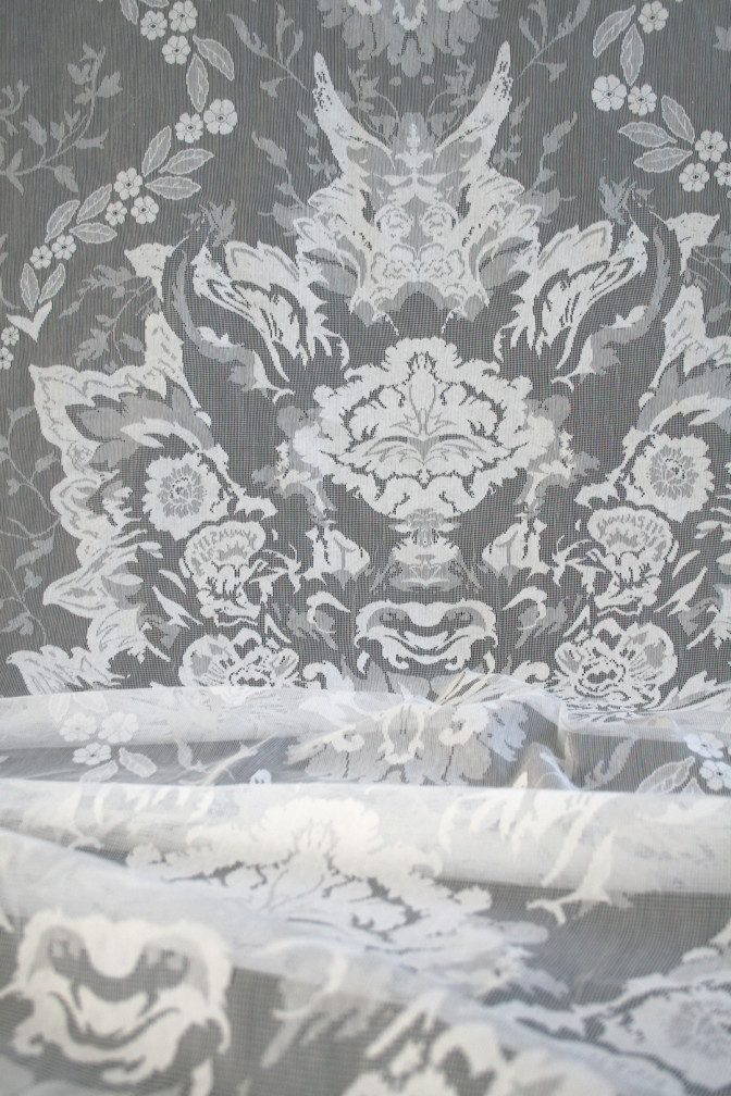 Devil Damask Lace Fabric / image 2
