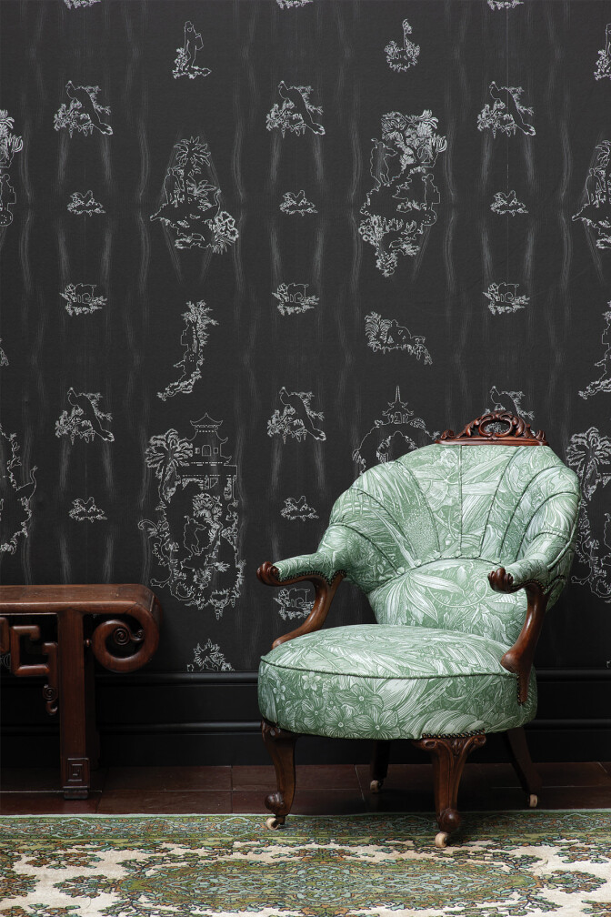 Chinoiserie Scenic Wallpaper / image 3