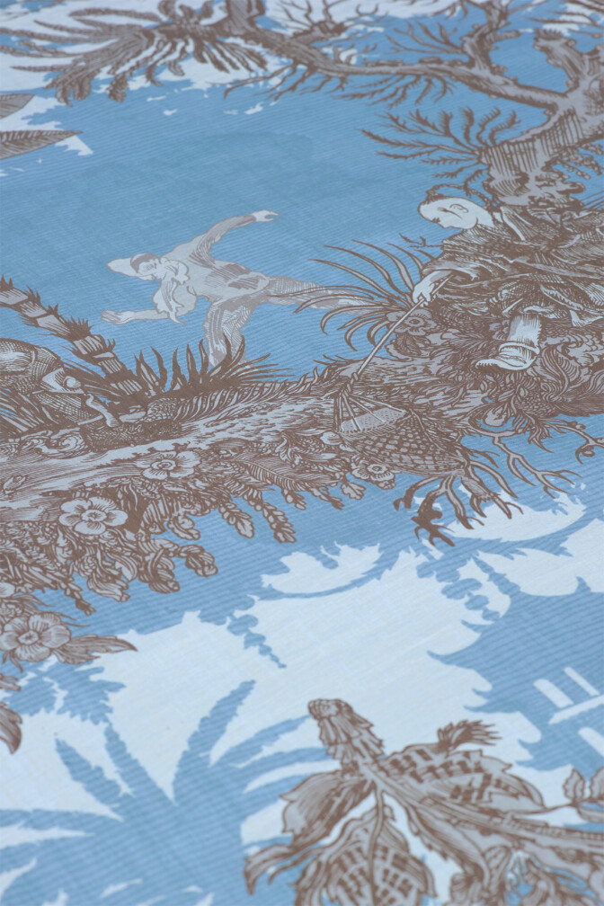 Chinoiserie Toile Wallpaper / image 3