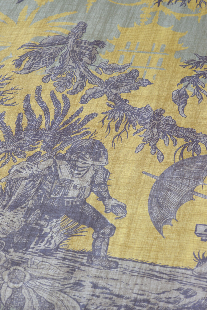 Chinoiserie Toile Wallpaper / image 3