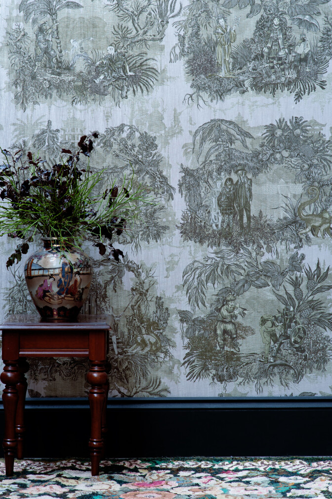 Chinoiserie Toile Wallpaper / image 4