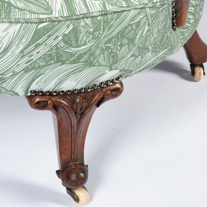 Jungle Tangle Sage Ornate Chair / image 4