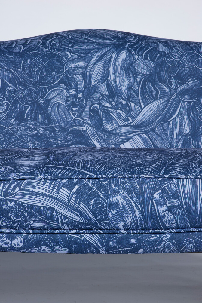 Jungle Tangle Blue Sofa / image 5