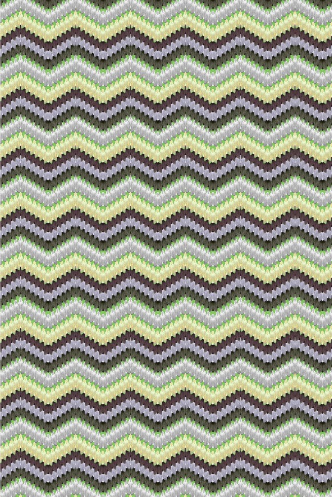 Zig Zag Moth Fabric / image 1